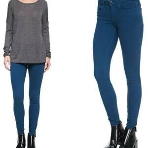 VINCE Riley Mid-rise Skinny Denim Blue Jeans Leggings Size 29
